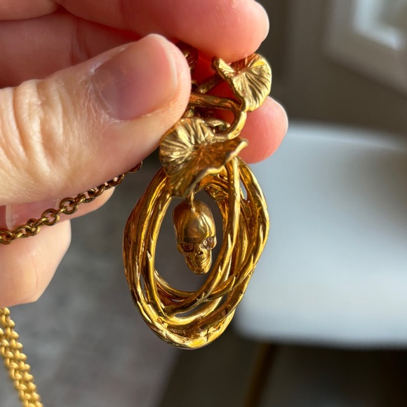 Rare Alexander McQueen Skull Necklace - Picture 4 of 9